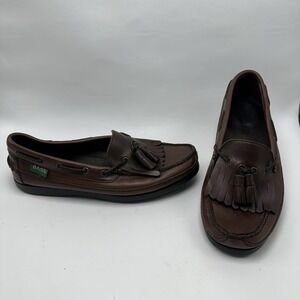 Bass‎ Men's Flint Tassel Loafers Leather Shoes 1389 Size 9 M